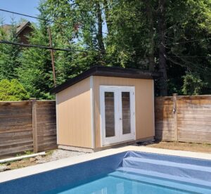 6 x 12 Single Slope Shed