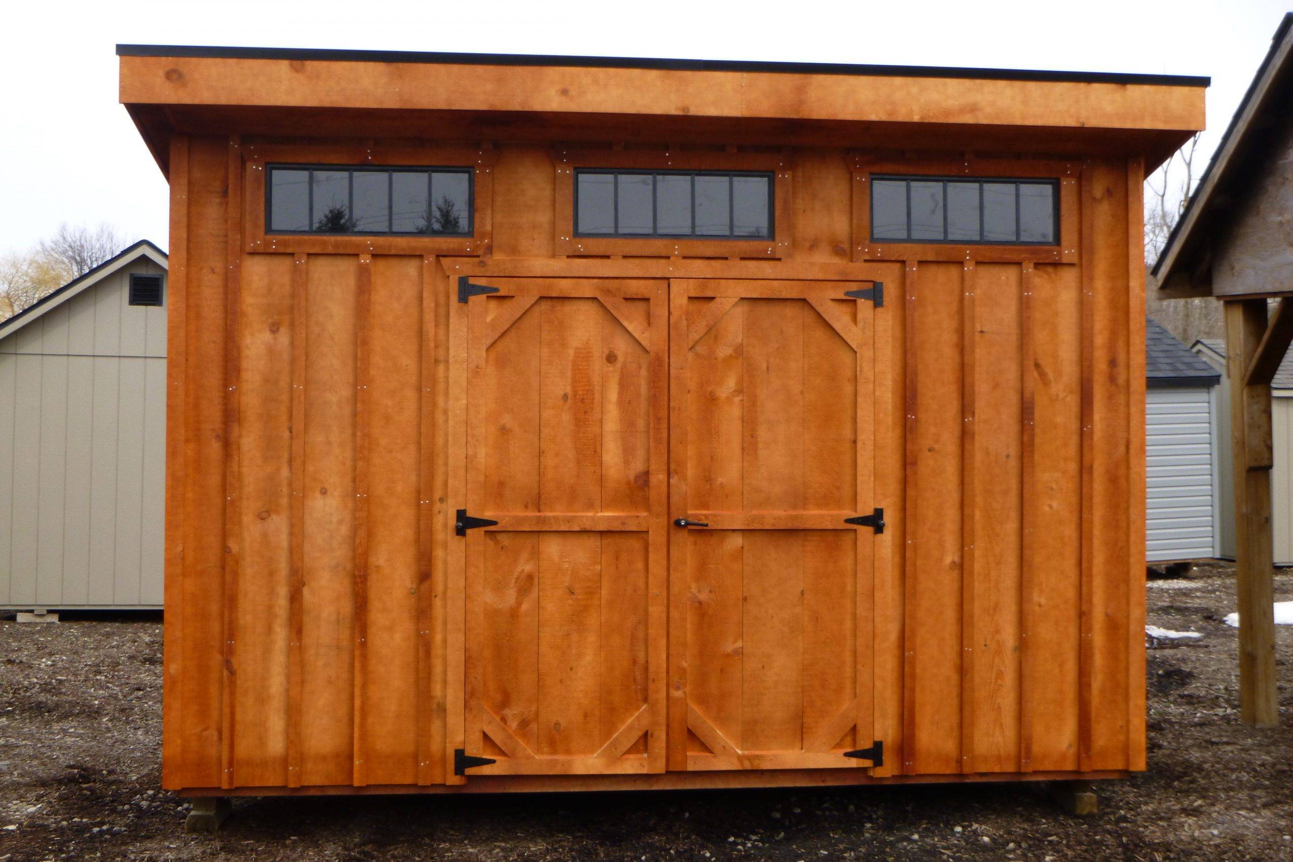 8 x 12 Single Slope Shed - Image 3