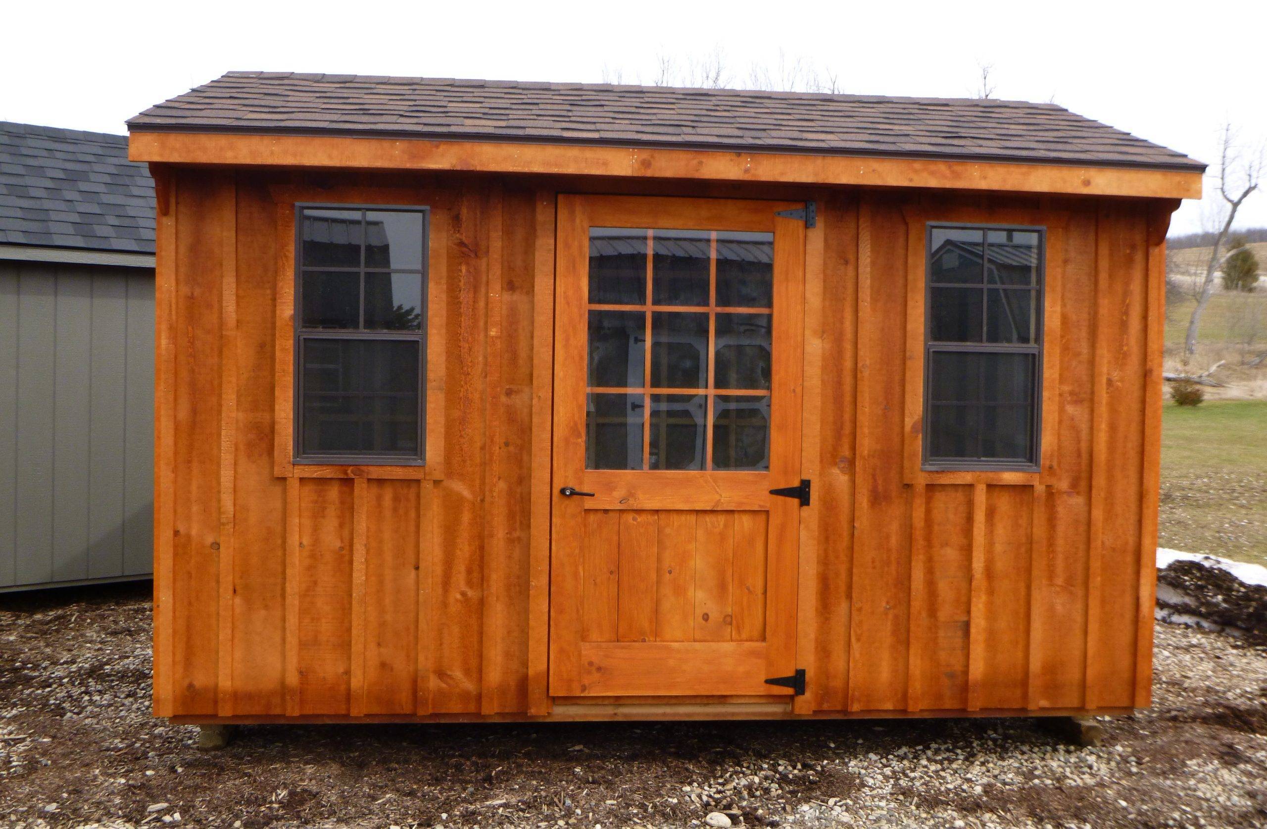 8 x 12 Saltbox Garden Shed - Image 4