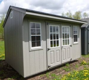 8 x 12 Saltbox Garden Shed
