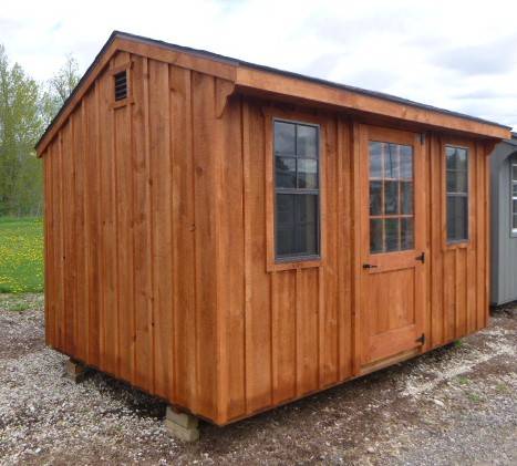 8 x 12 Saltbox Garden Shed