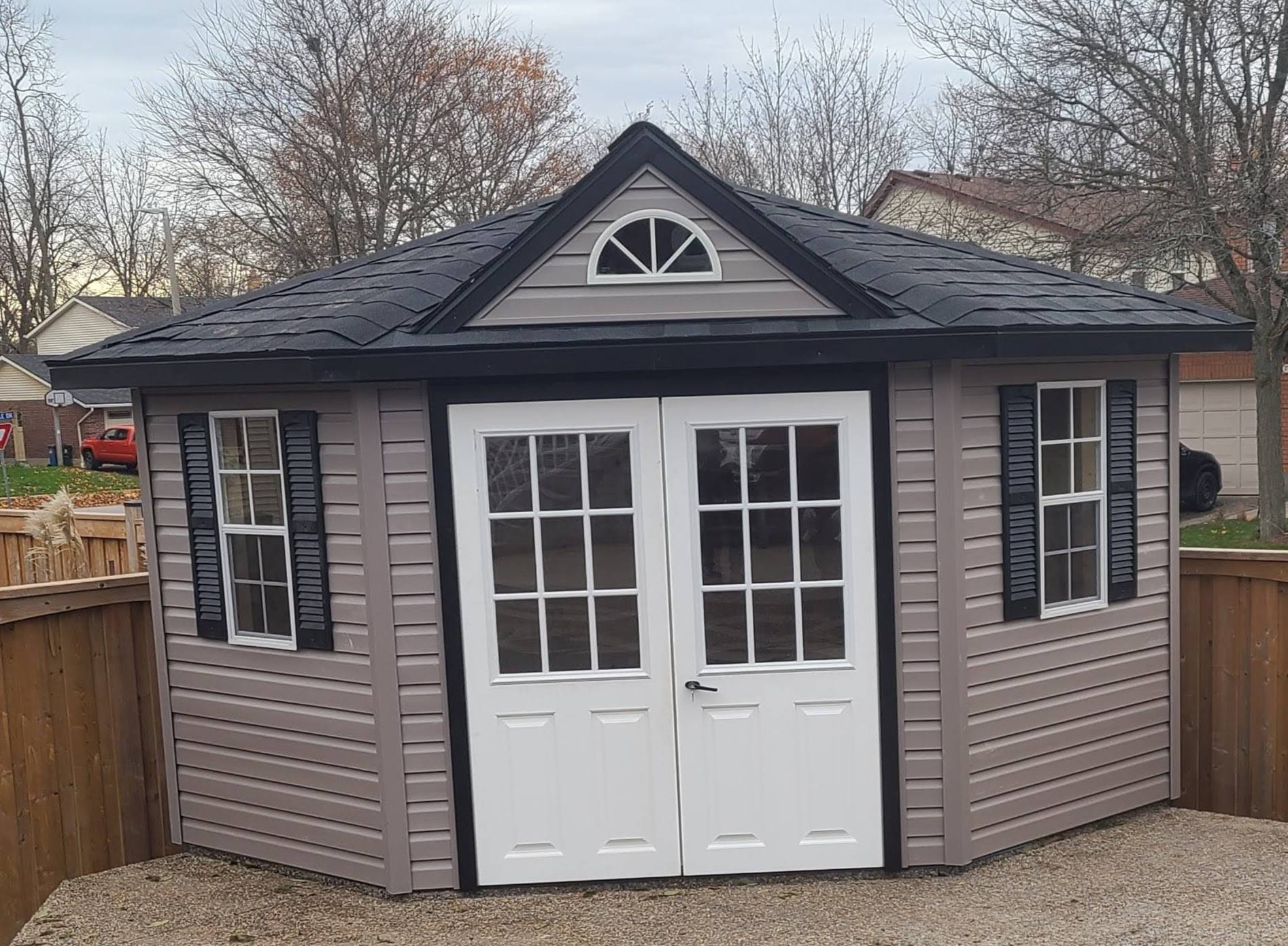 10 x 10 Corner Shed