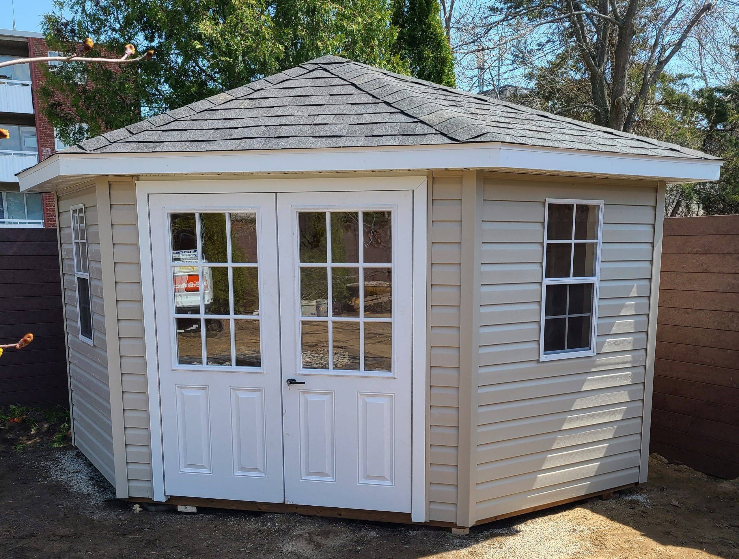 10 x 10 Corner Shed