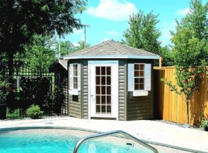 8 x 8 Corner Shed
