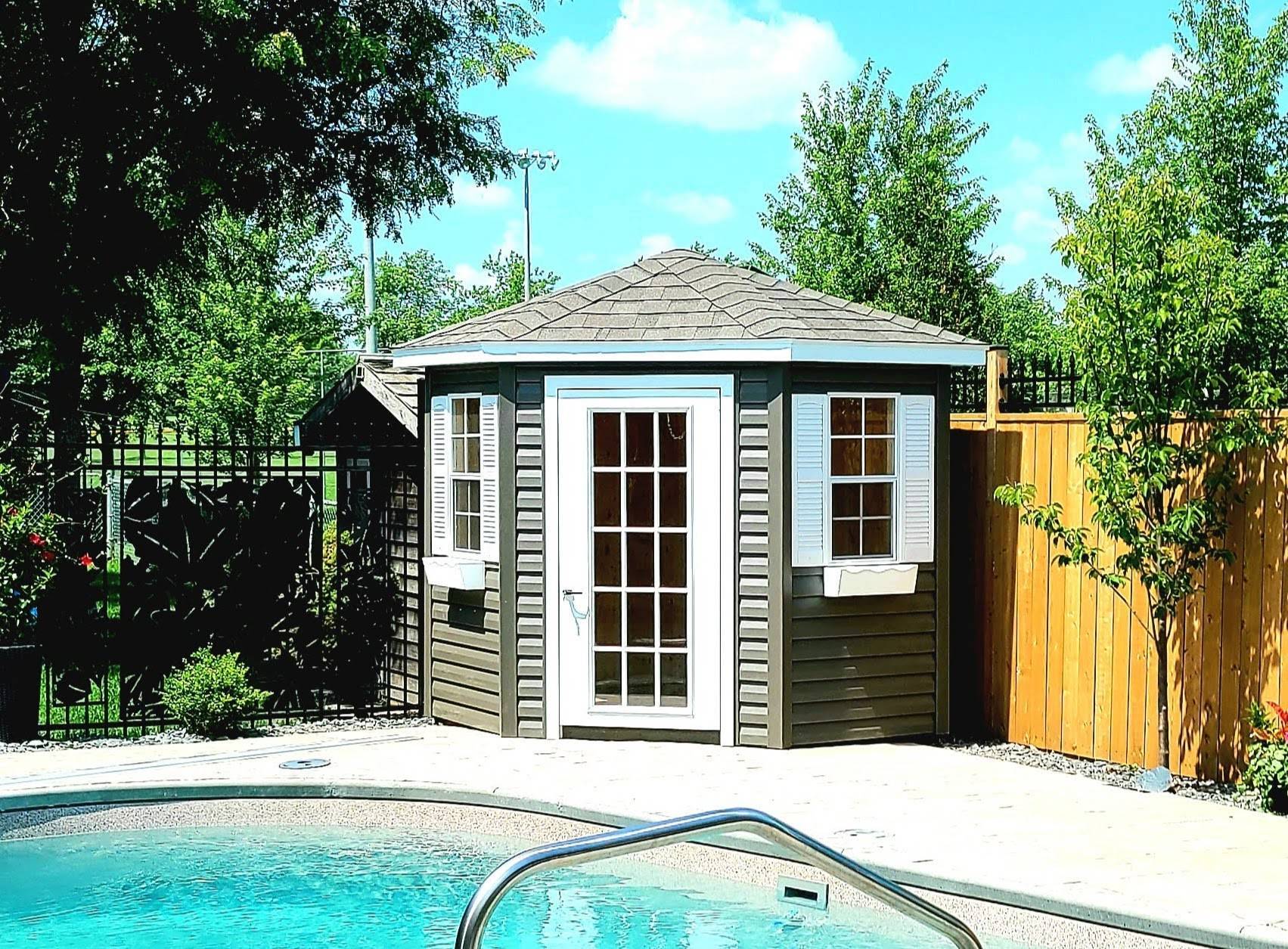 8 x 8 Corner Shed