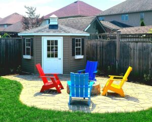 8 x 8 Corner Shed