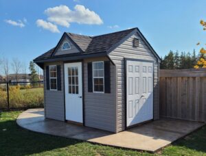 8 x 12 Saltbox Garden Shed