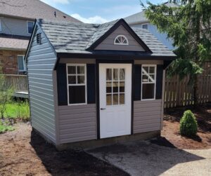 8 x 10 Saltbox Garden Shed