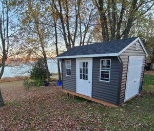 8 x 12 Saltbox Garden Shed