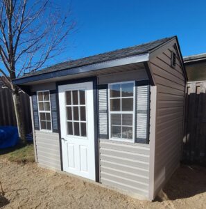 8 x 10 Saltbox Garden Shed