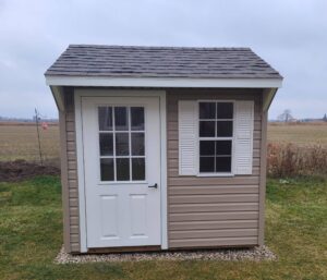 6 x 8 Saltbox Garden Shed