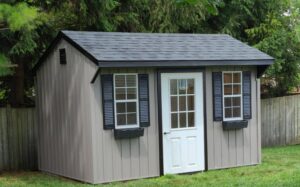 8 x 12 Saltbox Garden Shed
