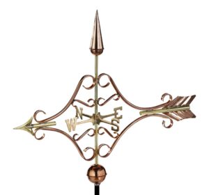 Victorian Arrow Polished Weathervane