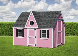 8 x 12 Pink Victorian Playhouse