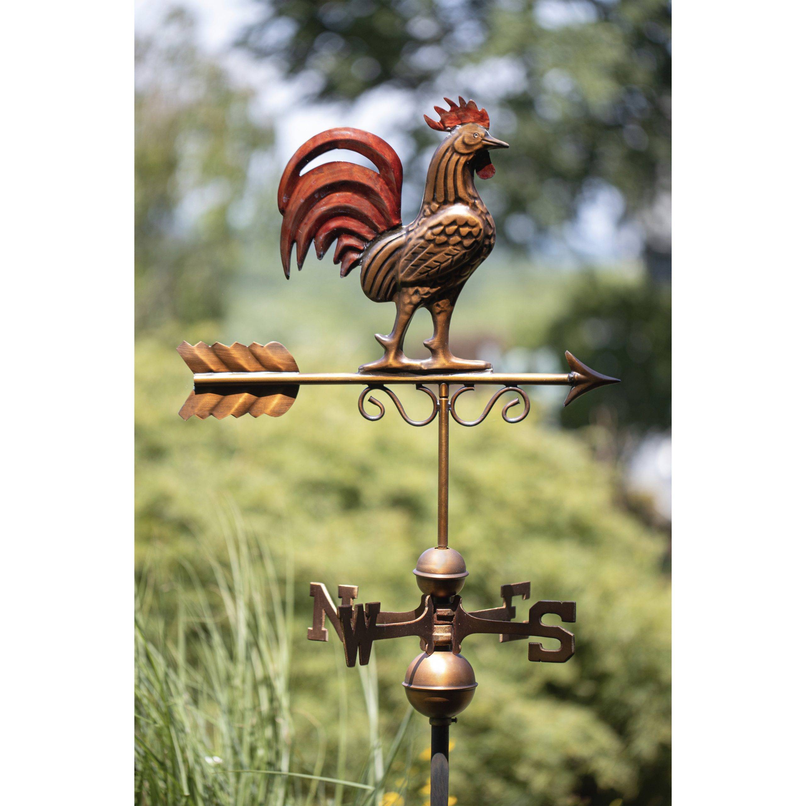 Bantam Red Rooster Weathervane - Image 3