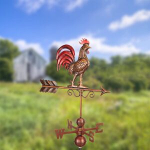 Bantam Red Rooster Weathervane