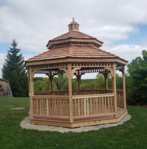 Cedar Octagon Gazebo