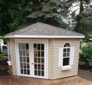 10 x 10 Corner Shed