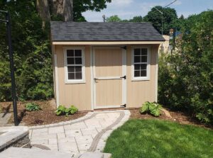 8 x 10 Saltbox Garden Shed