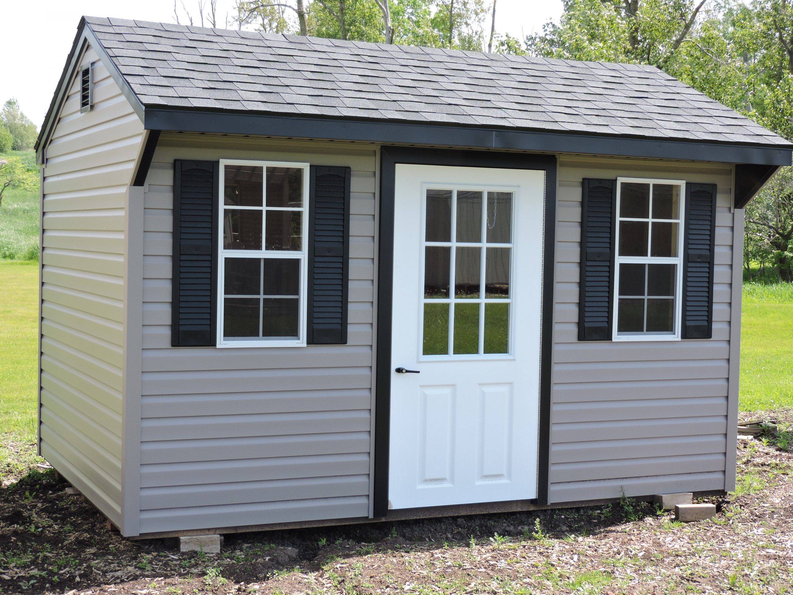 8 x 12 Saltbox Garden Shed