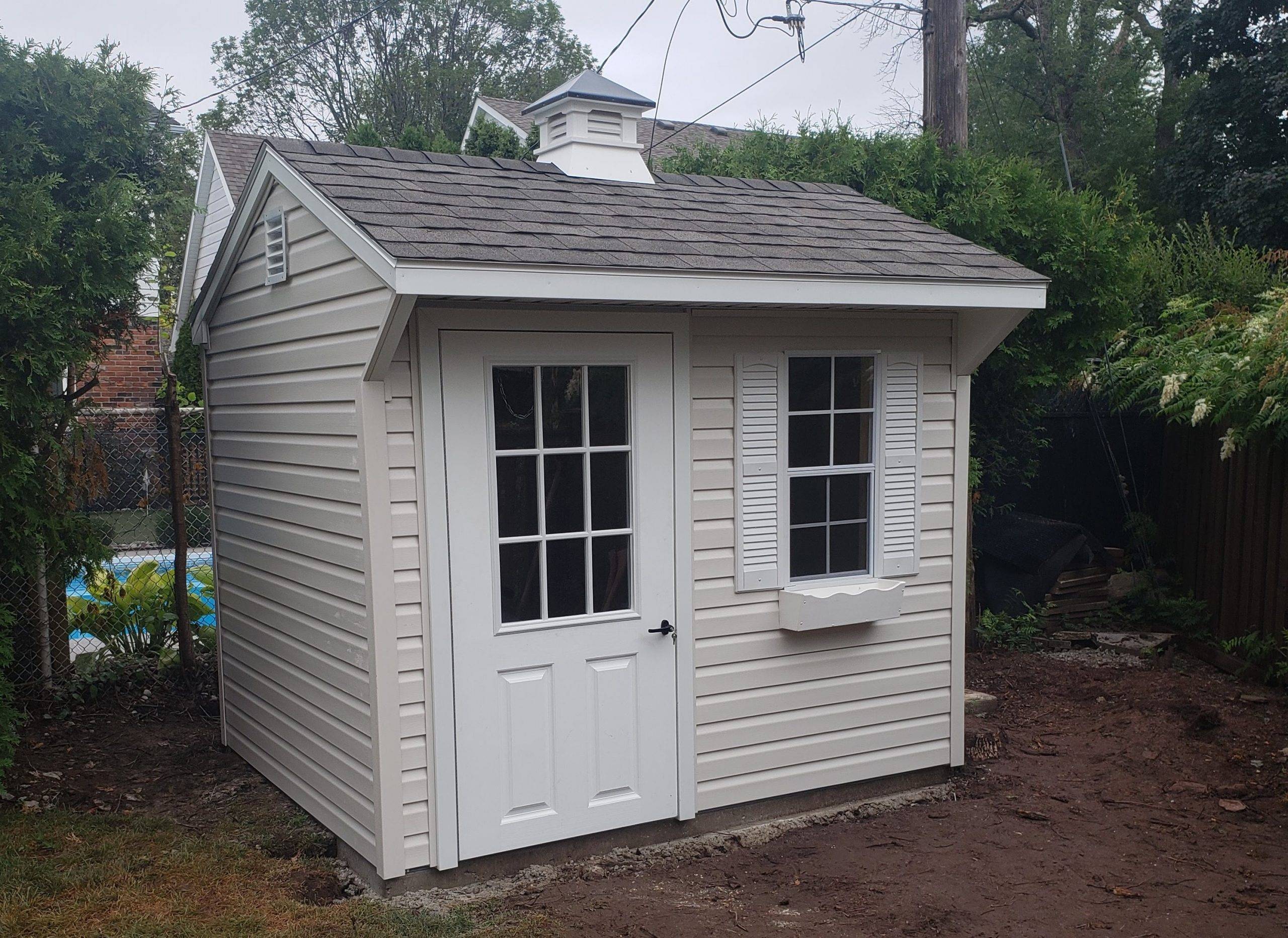8 x 8 Saltbox Garden Shed
