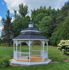 12' Vinyl Octagon Gazebo