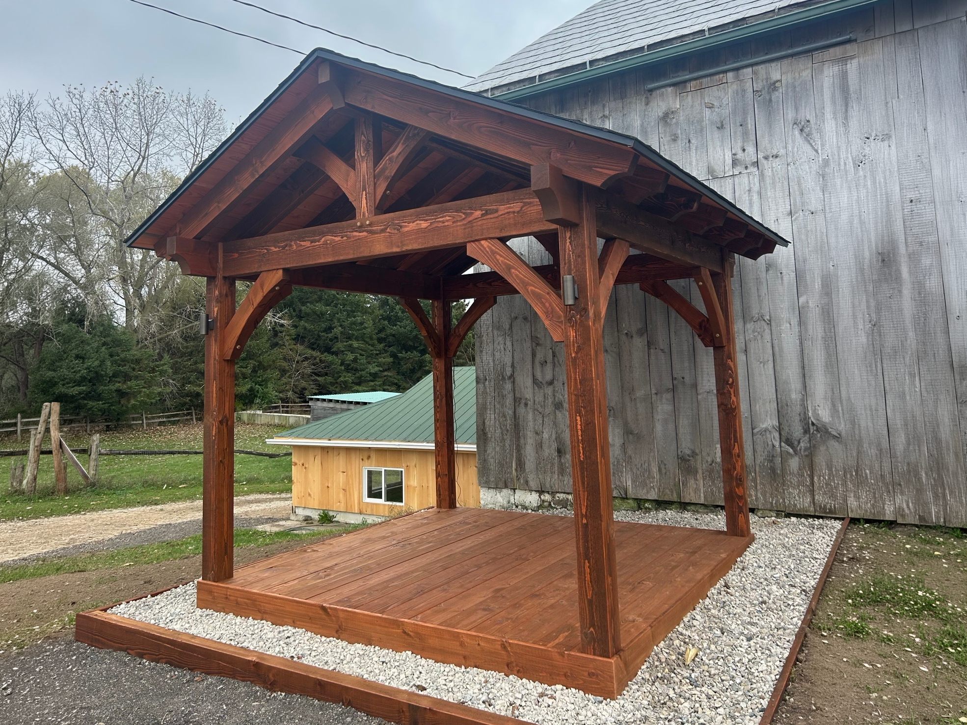10 x 10 Douglas Fir Pavilion
