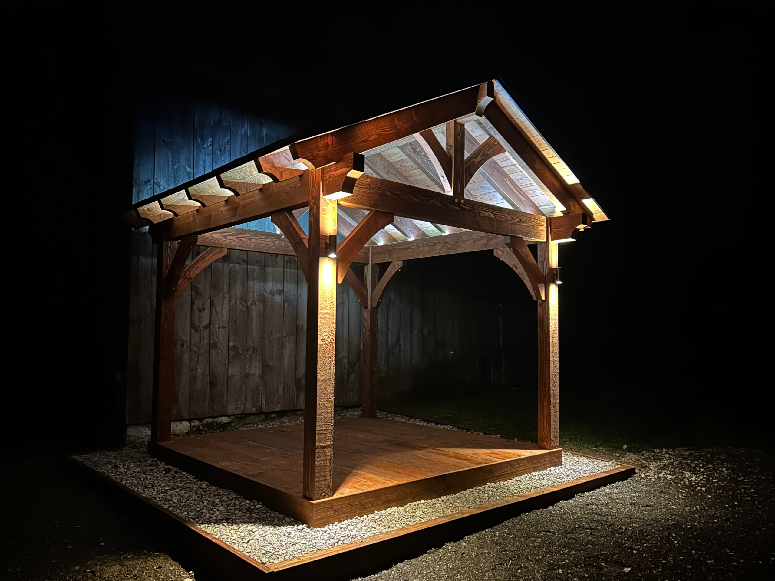 10 x 10 Douglas Fir Pavilion - Image 2