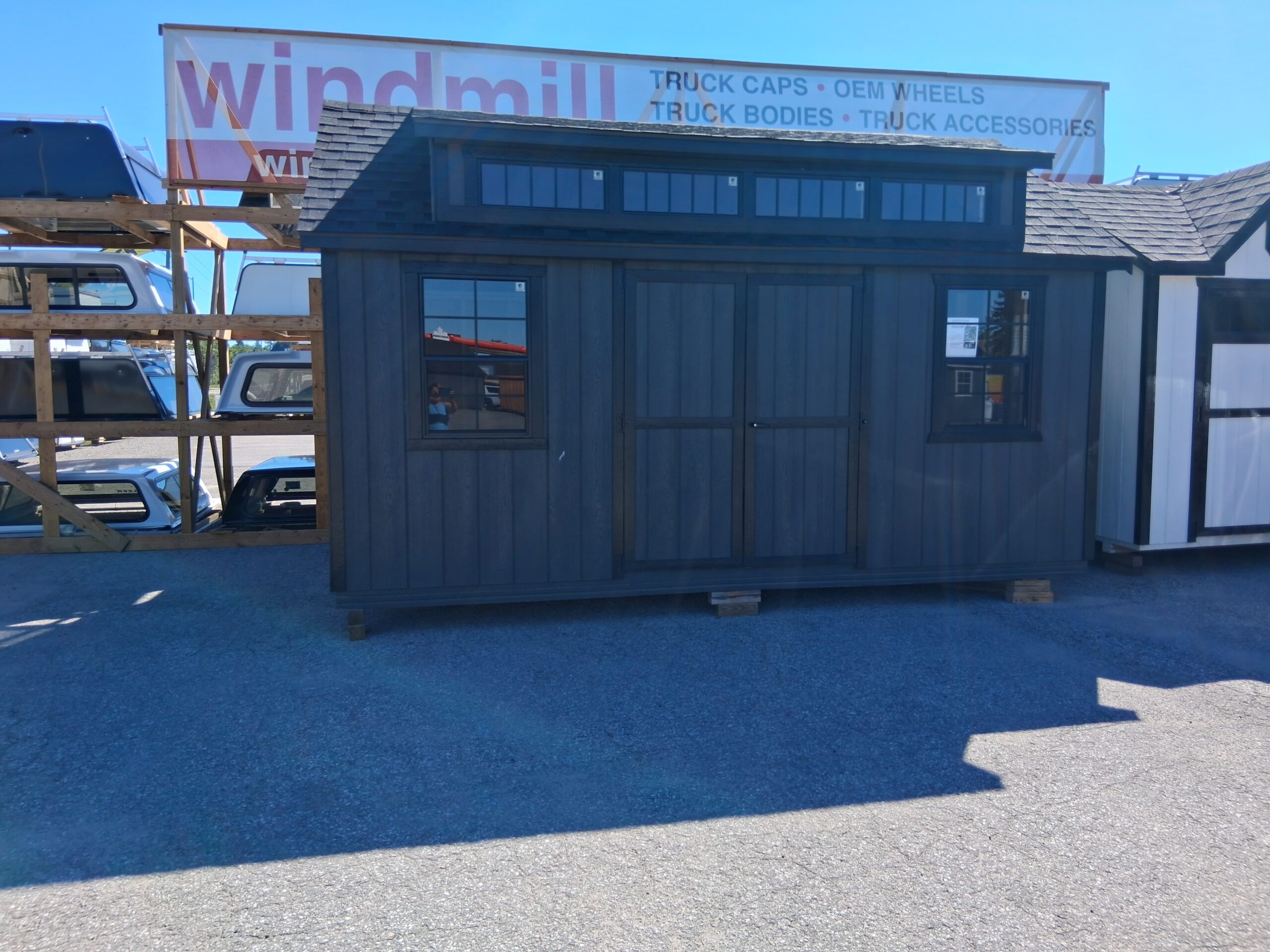 10 x 16 Transom Shed